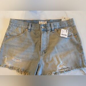 Free People Now or Never Denim Shorts